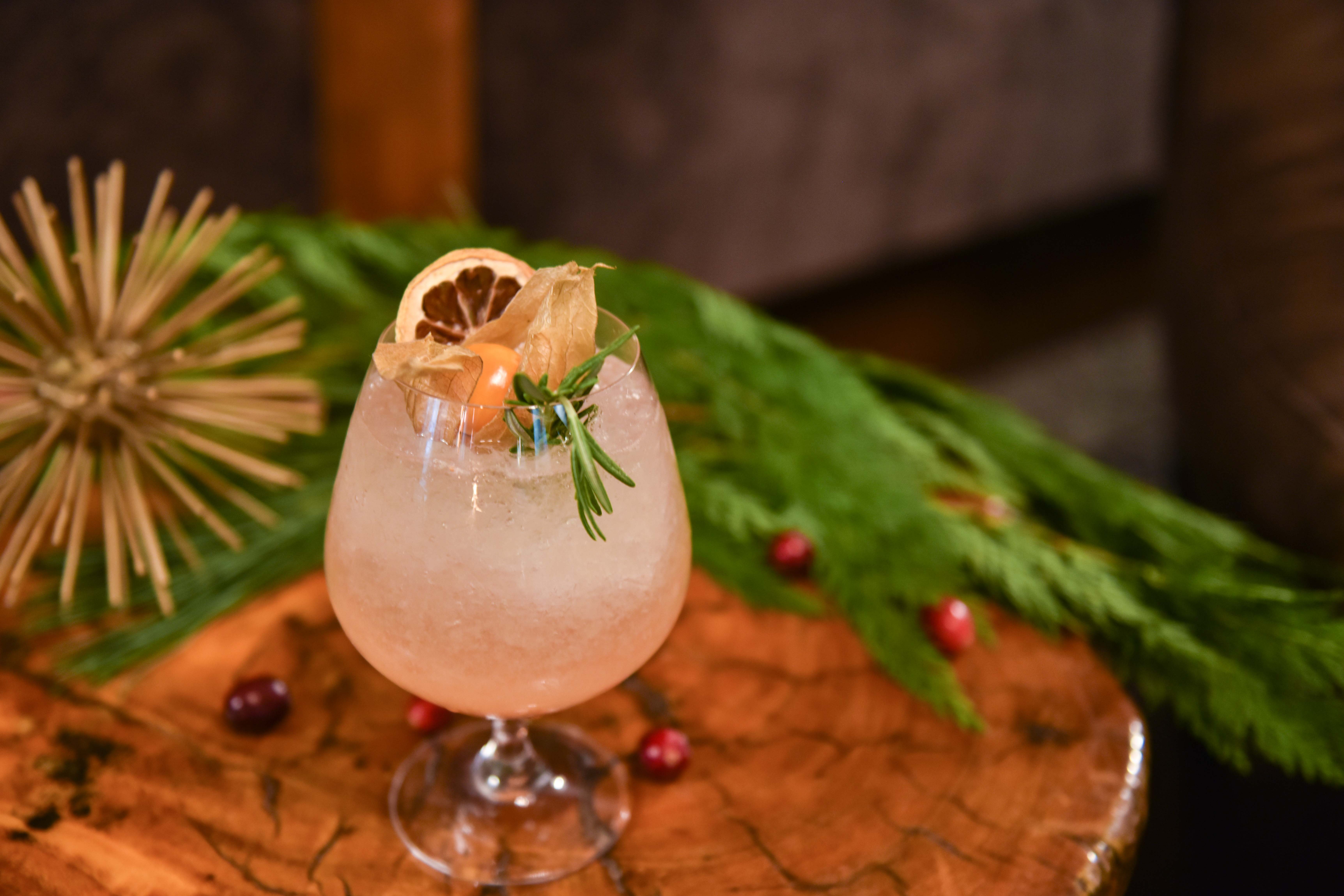 Twelve Drummers Drumming&nbsp;  12-year-old scotch with ginger liqueur, fig & wild honey