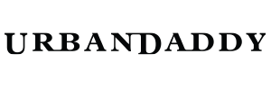 "URBANDADDY" logo in black text on a clear background.