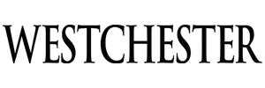 "Westchester" in bold black text on a white background.